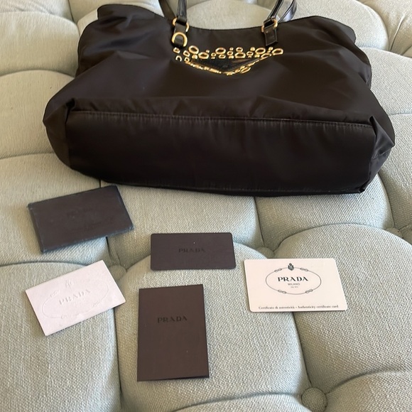 Prada Tessuto Nylon Shopping Tote - Picture 12 of 16
